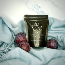 Load image into Gallery viewer, The Lion's Den Candle Company Bliss 100% Soy and Refills Hand Made White and Gold Black and Silver Wax Melts