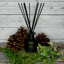 Load image into Gallery viewer, Rosemary Pine 5 oz Reed Diffuser Lion’s Den Candle Company