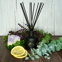 Load image into Gallery viewer, Lavender and Lemon Reed Diffuser with clean scent
