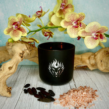 Load image into Gallery viewer, The Lion's Den Candle Company Salt Air 100% Soy Candles and Refills White and Gold Black and Silver