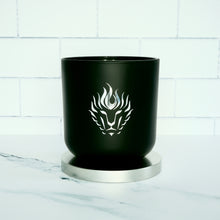 Load image into Gallery viewer, The Lion's Den Candle Company Spiced Honey 100% Soy Candles and Refills White and Gold Black and Silver