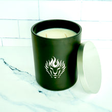 Load image into Gallery viewer, The Lion&#39;s Den Candle Company White Birch 100% Soy Candles and Refills White and Gold Black and Silver
