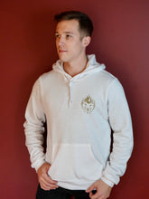 Load image into Gallery viewer, White and Gold Hoodie
